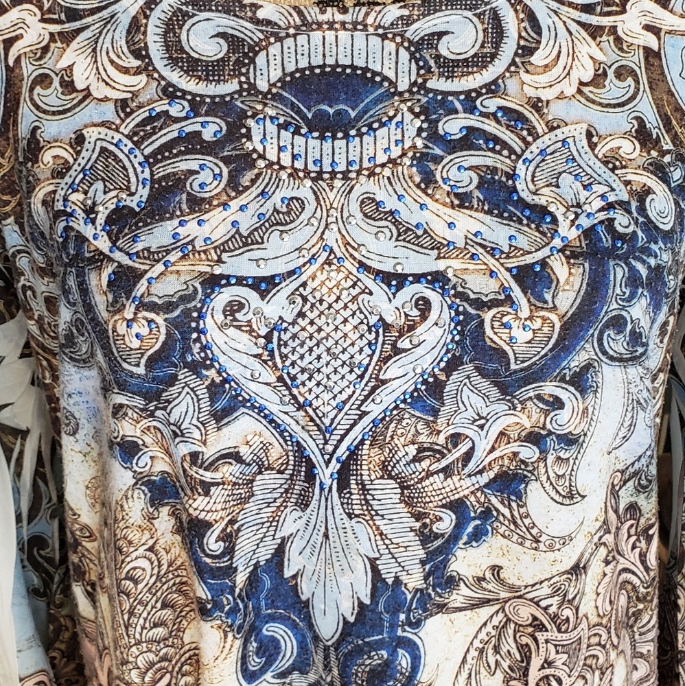 🎊Rhinestone Multicolored Top🎉 - Picture 2 of 4